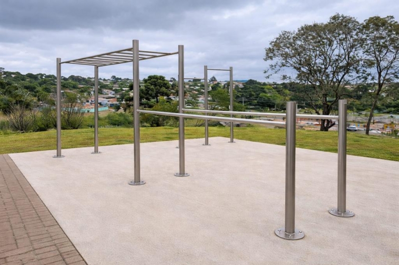 ESTAÇÃO DE CALISTENIA EM INOX